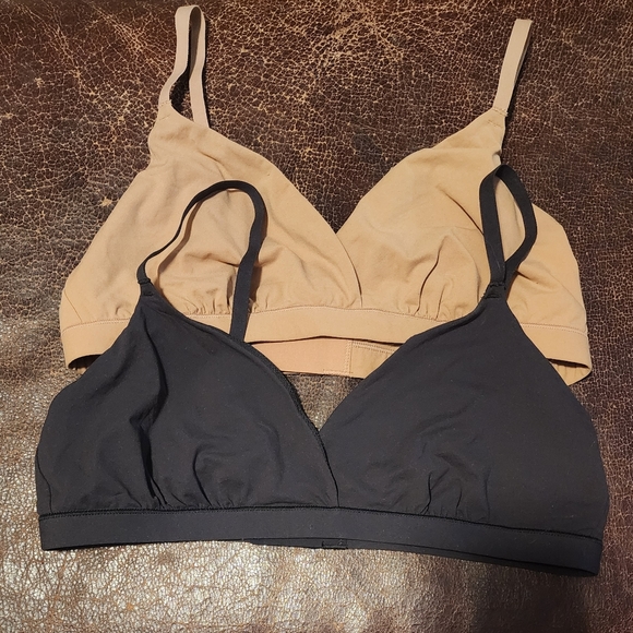 SKIMS Fits Everybody Crossover Bralette Size L NEW - Picture 1 of 8